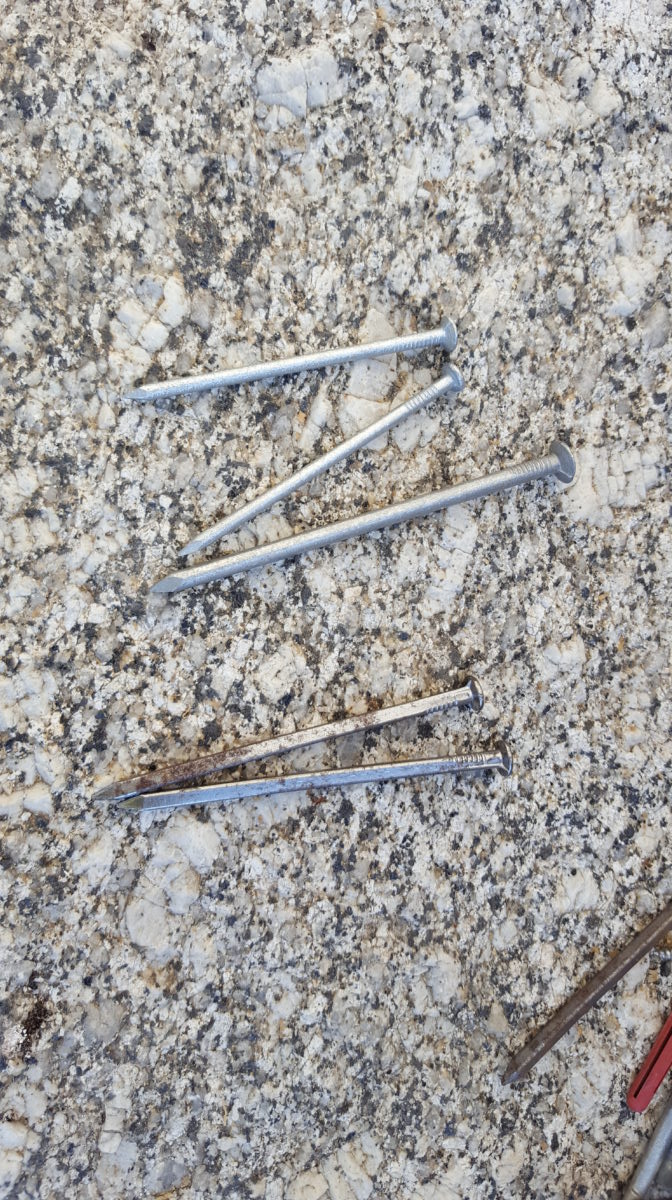 Detalhe de fixação