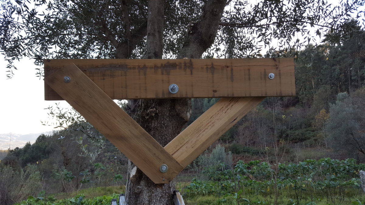 Instalação de varão roscado