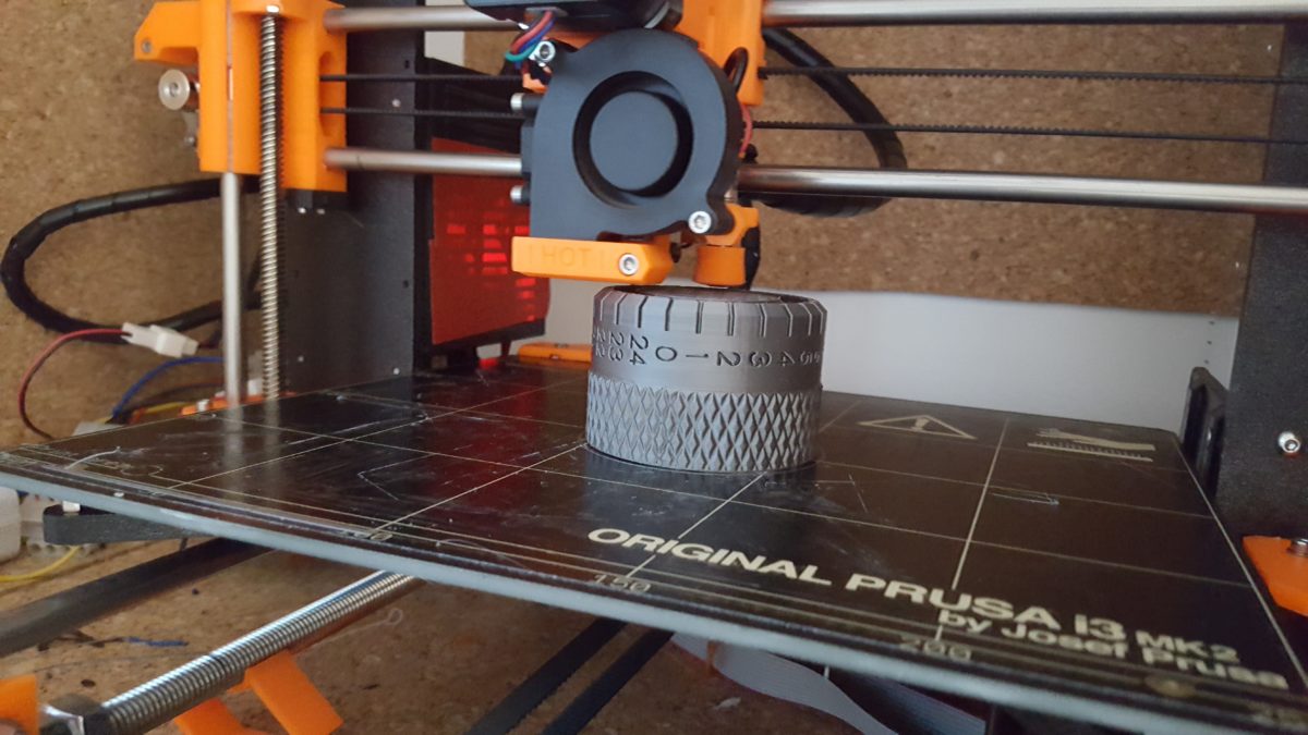 Máquina após upgrades