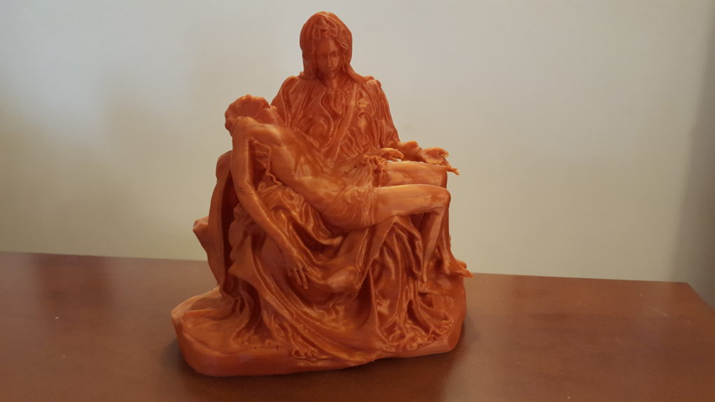 Pietà imprimida 3d